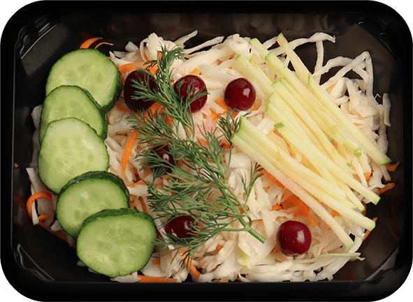 Блюдо: Салат Витаминный с клюквой и яблоком