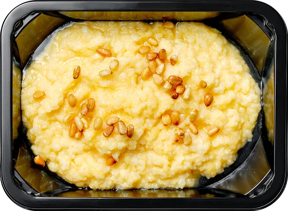 Блюдо: Каша рисовая с тыквой и медом